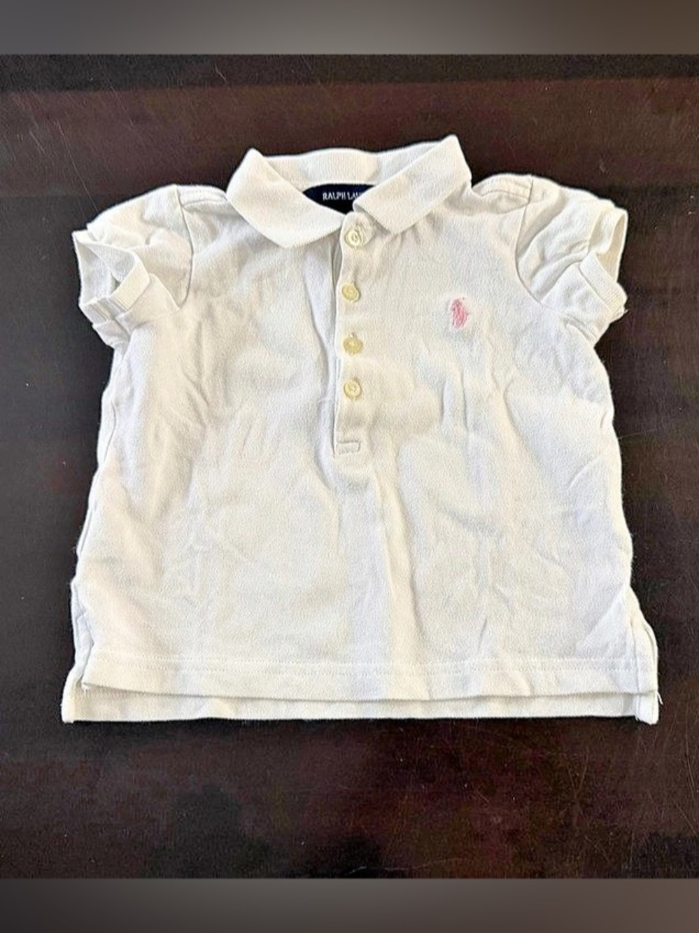 Ralph Lauren Cotton Shirt White Polo